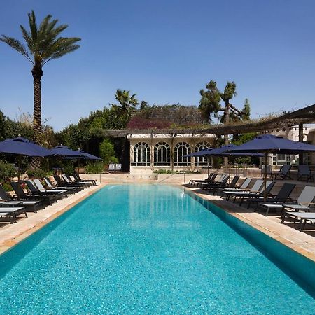 美洲侨民酒店-全球奢华精品酒店 耶路撒冷 外观 照片 The pool at the hotel