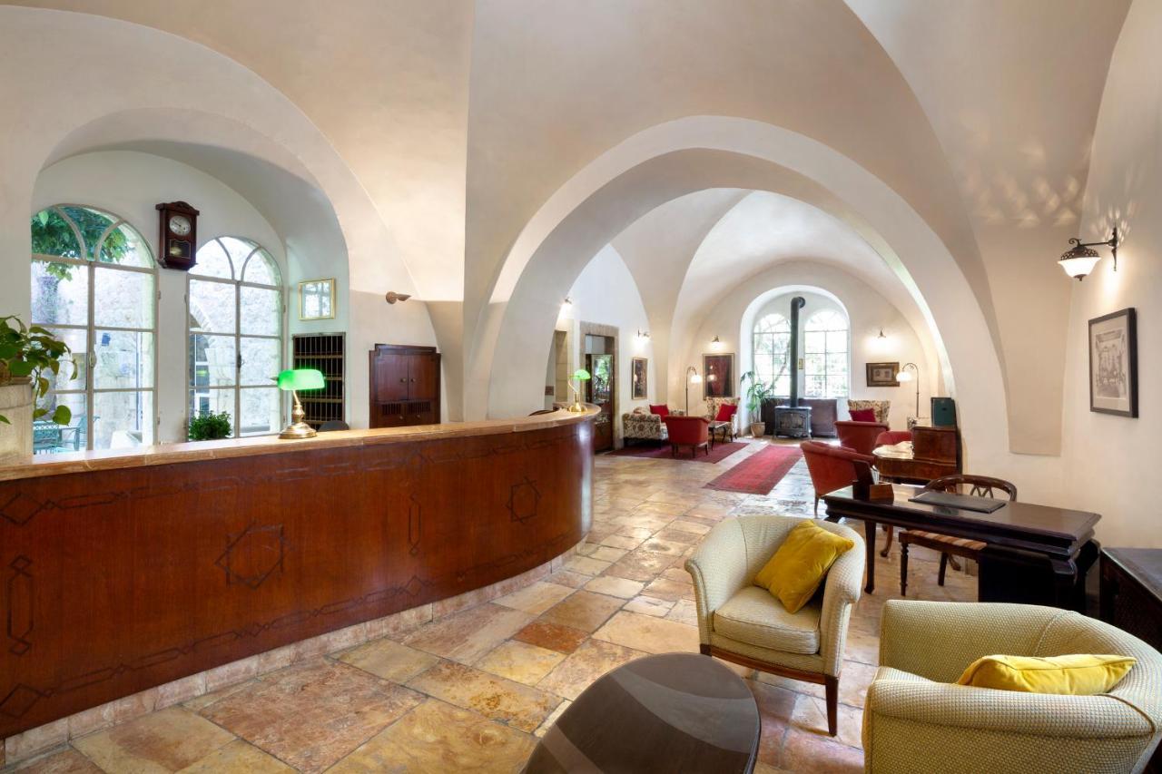 美洲侨民酒店-全球奢华精品酒店 耶路撒冷 外观 照片 The lobby of the hotel