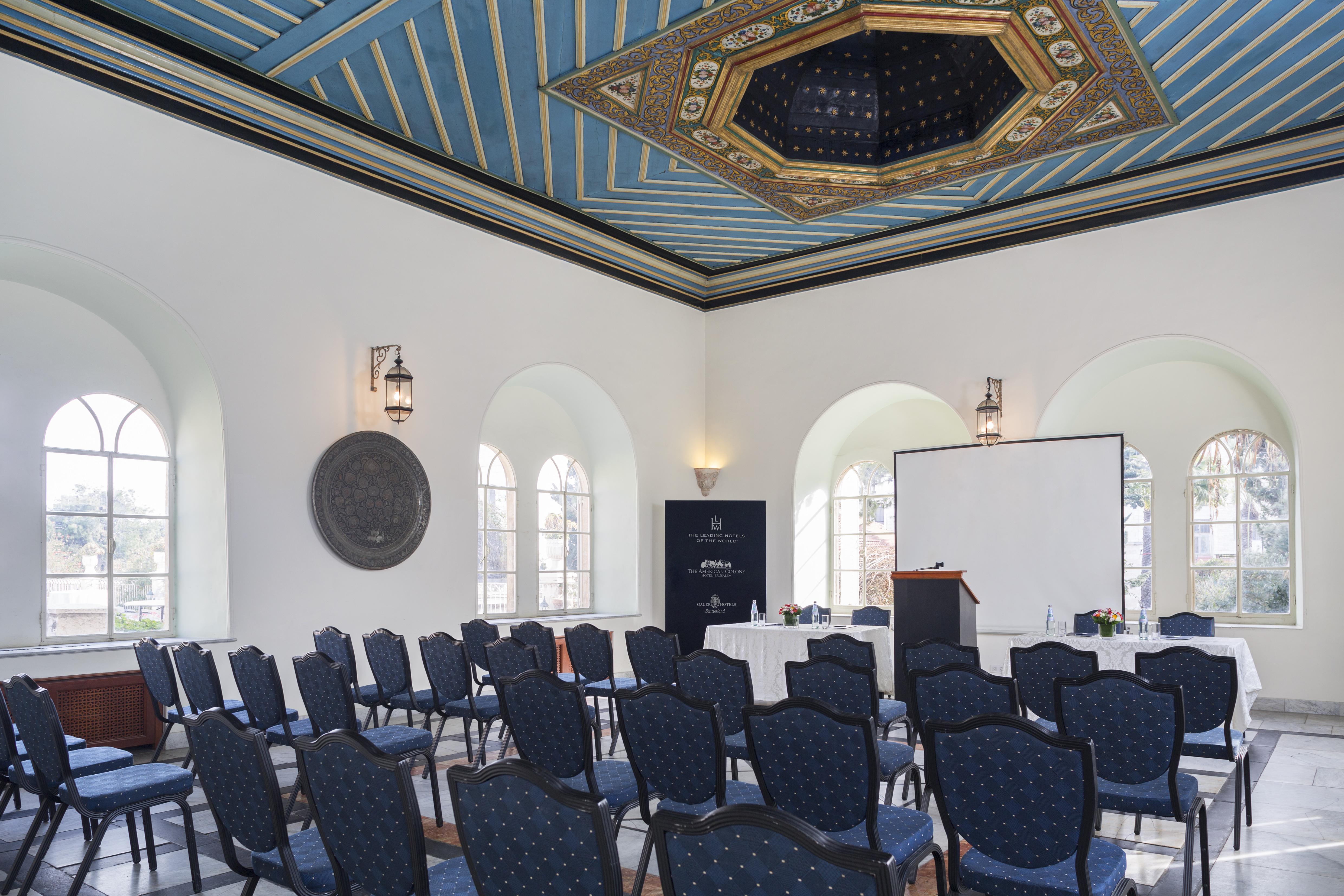 美洲侨民酒店-全球奢华精品酒店 耶路撒冷 外观 照片 The interior of the synagogue