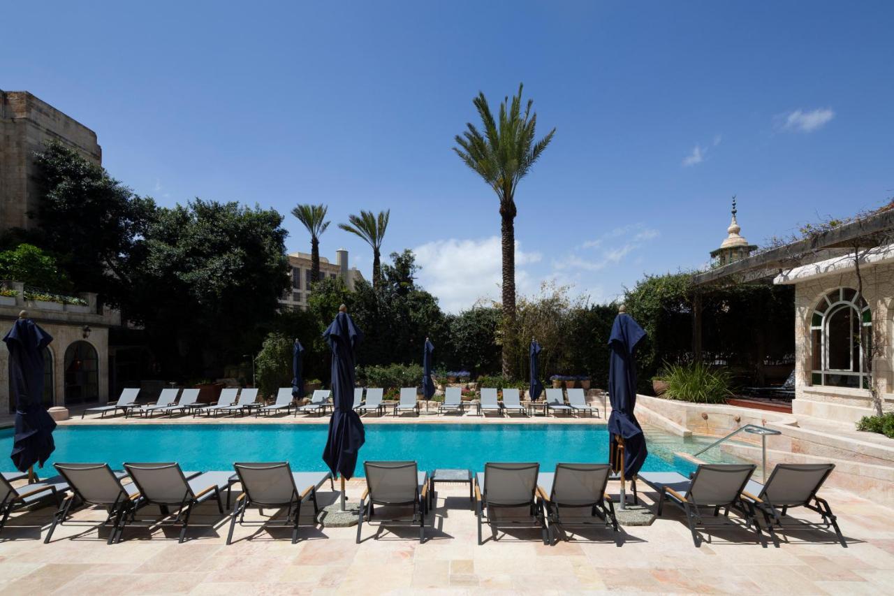 美洲侨民酒店-全球奢华精品酒店 耶路撒冷 外观 照片 The pool at the American Colony Hotel